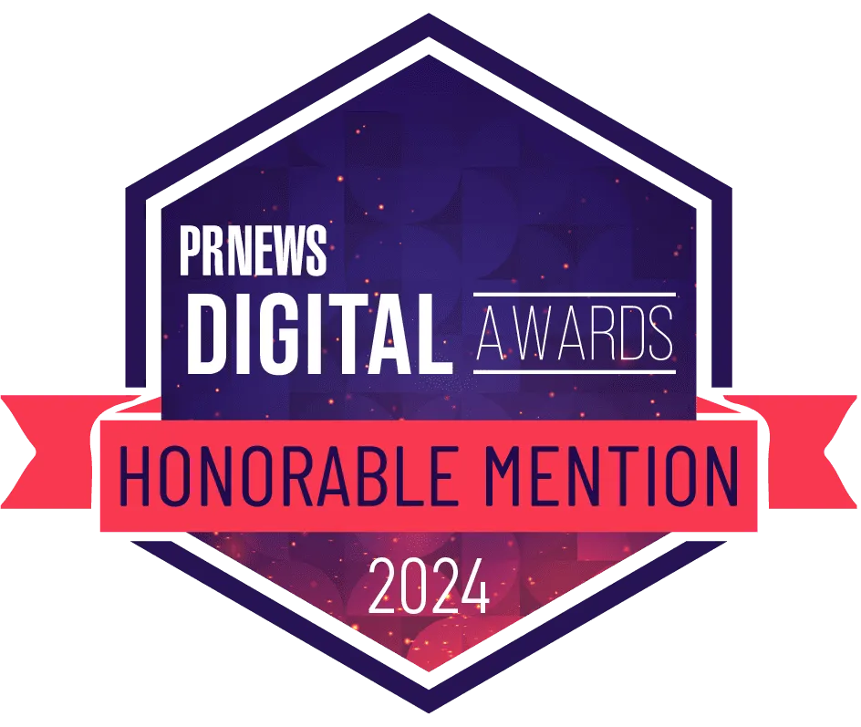 5W Digital Awarded Honorable Mention in the Sponsored/Paid Content category in the PRNEWS 2024 Digital Awards for G-SHOCK